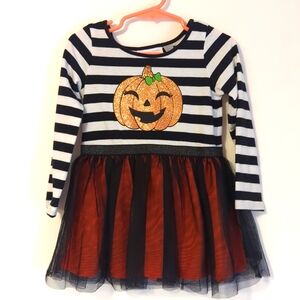 Pumpkin Dress for Toddler Girl